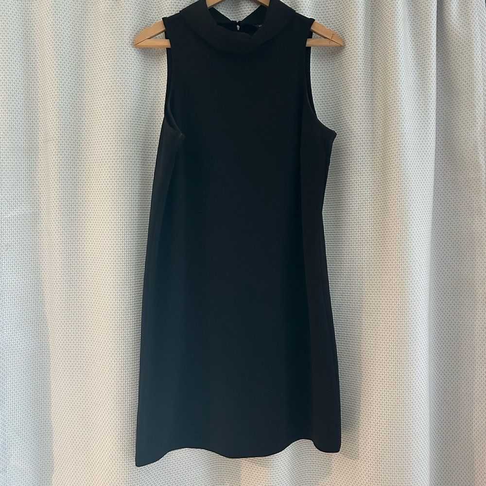 Banana Republic Black Sheath Mini Dress